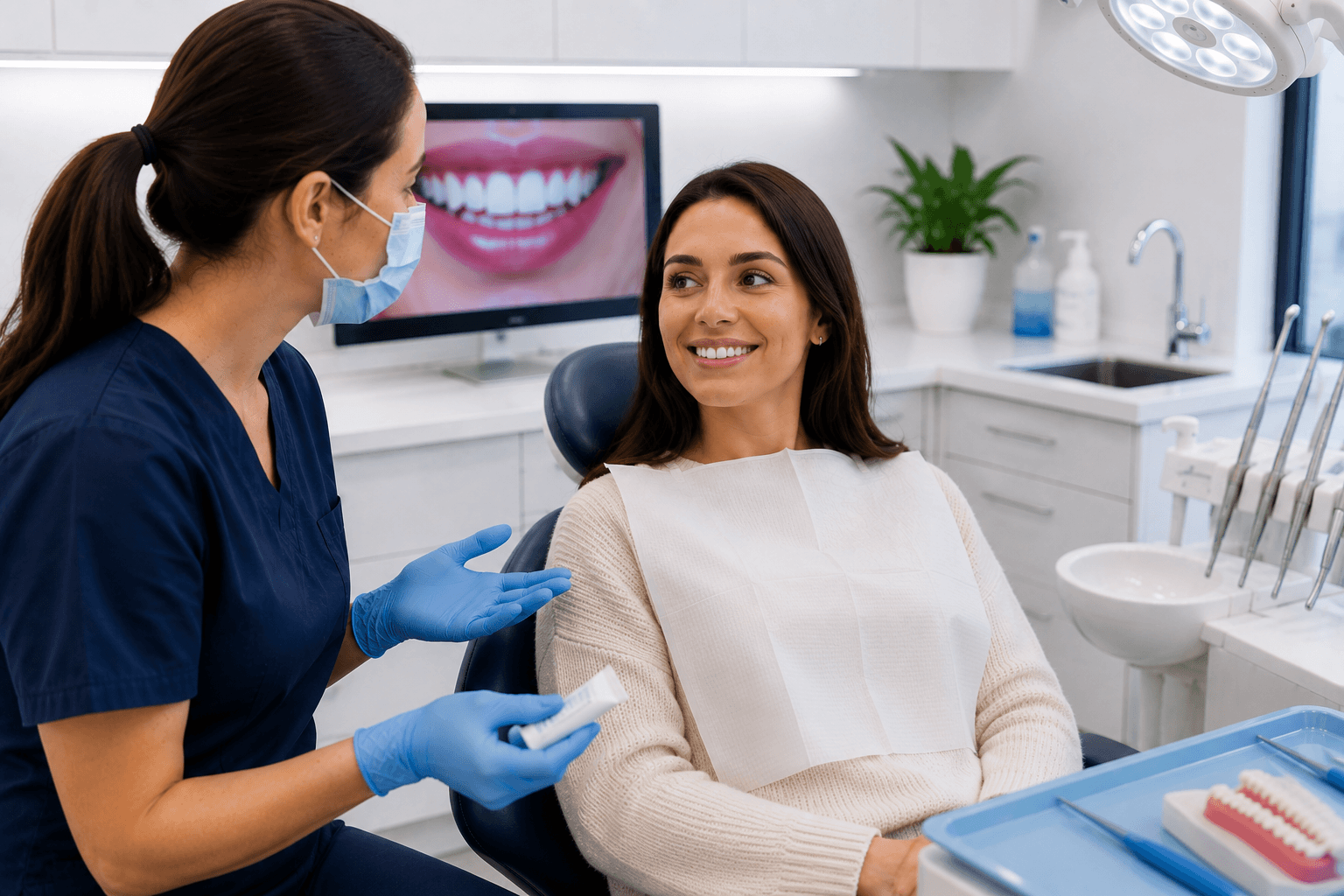 Professional guidance for managing tooth sensitivity after Teeth Whitening treatment